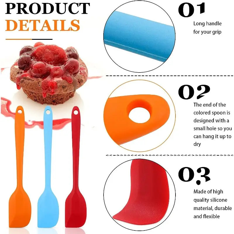 1pc Icing Silicone Spatula