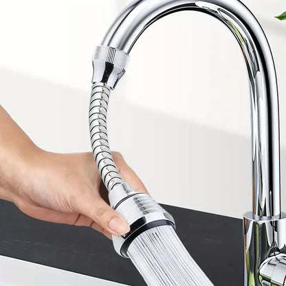 360° Flexible Kitchen Faucet Extender with Connector