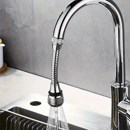 360° Flexible Kitchen Faucet Extender with Connector