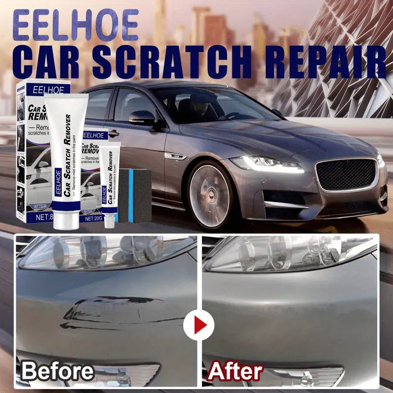 1pc EELHOE Car Scratch Repair Cream with Sponge Applicator