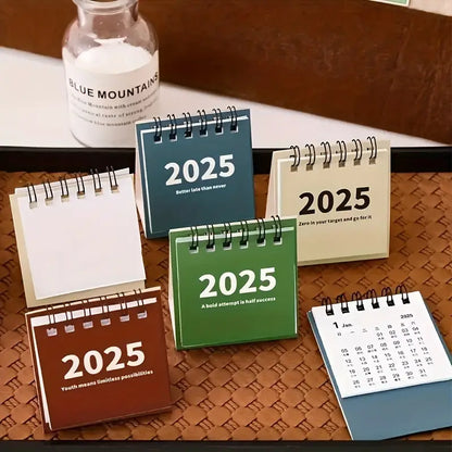 2025 Mini Desktop Calendar – Compact & Stylish Planner