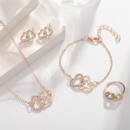 4Pcs Women's Jewelry Set