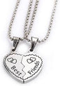 Heart-Shaped Necklaces  Pendants for Best Friends,