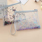 Waterproof Sequin Glitter Small Pencil Case green